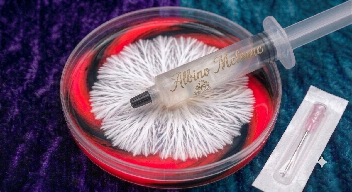 Microscopy Isolated Spore Syringe (10cc)