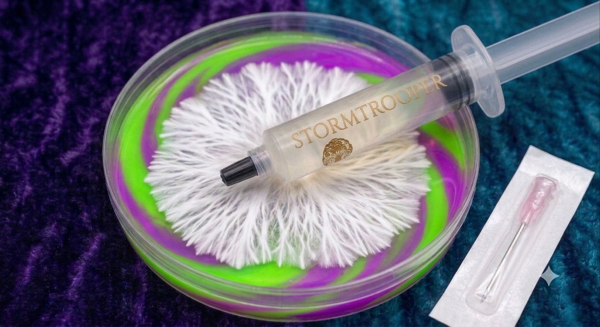 Microscopy Isolated Spore Syringe (10cc)